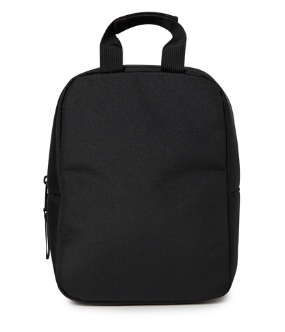Big Break Lunch Bag - Embroidered Bows Black