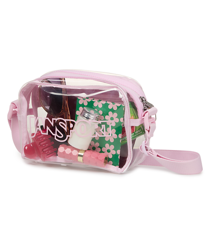 Clear Crossbody - Pink Ice