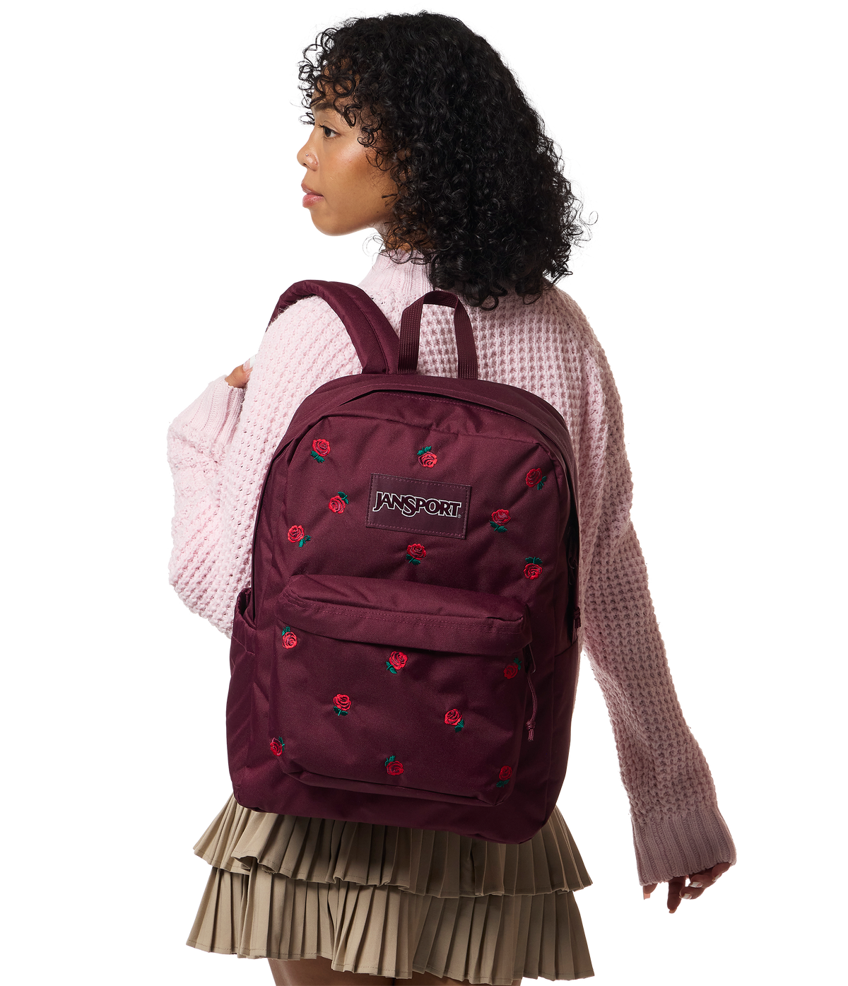 SuperBreak® Plus - Just A Rose Embroidery Cherry Lacquer