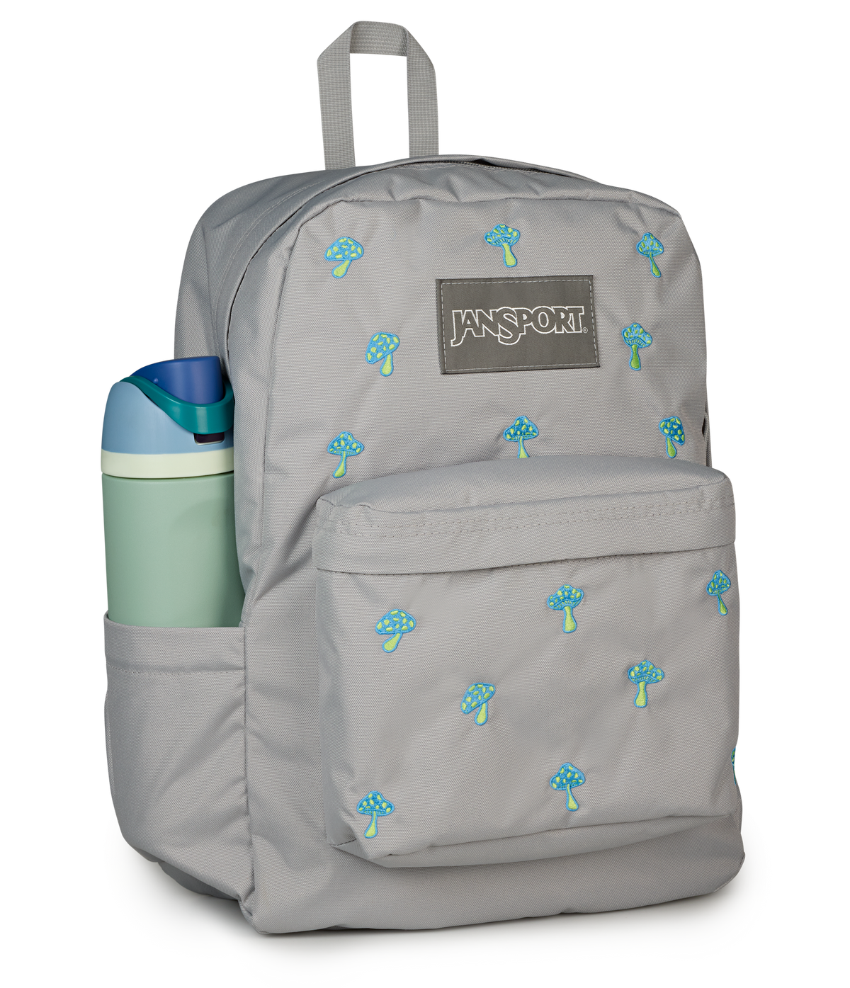 SuperBreak® Plus - Embroidered Shrooms Grey