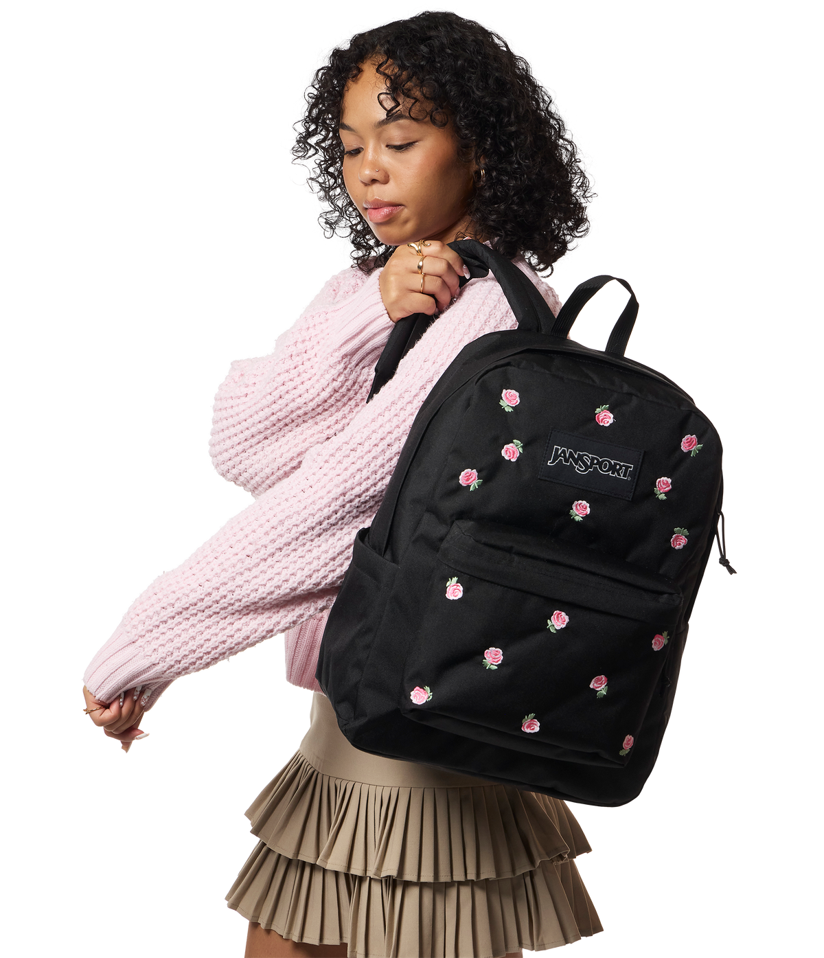 SuperBreak® Plus - Just A Rose Embroidery Black