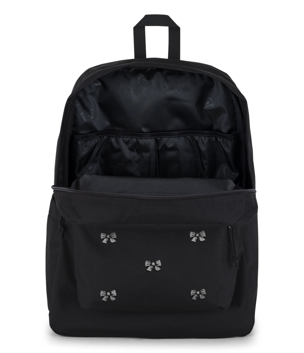 SuperBreak® Plus - Embroidered Bows Black