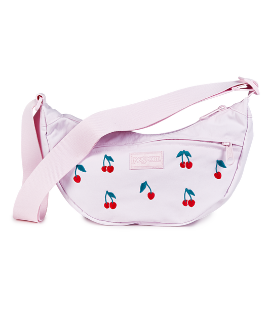 Unphased Crossbody Small FX - Pink Ice Cherry Embroidery
