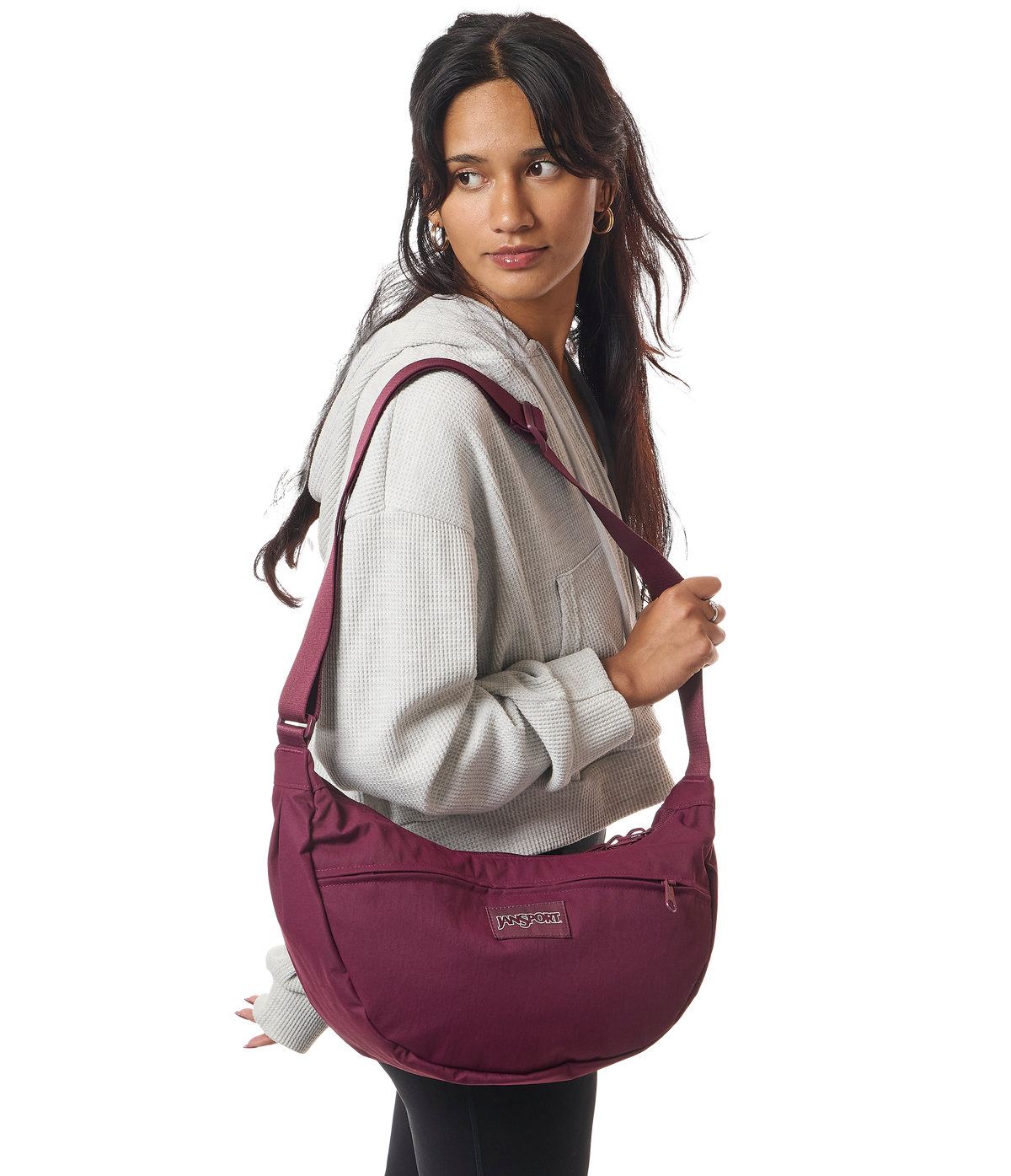 Unphased Crossbody Large - Cherry Lacquer