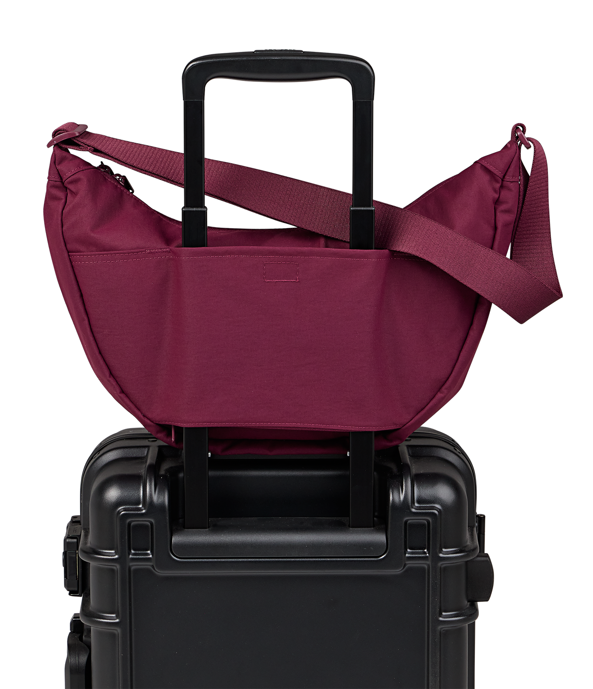 Unphased Crossbody Large - Cherry Lacquer