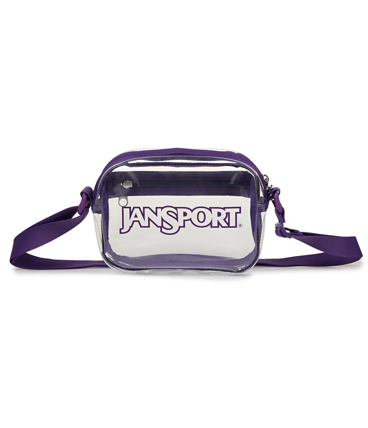 Clear Crossbody - Grape Jelly