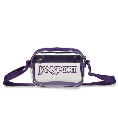 Clear Crossbody - Grape Jelly