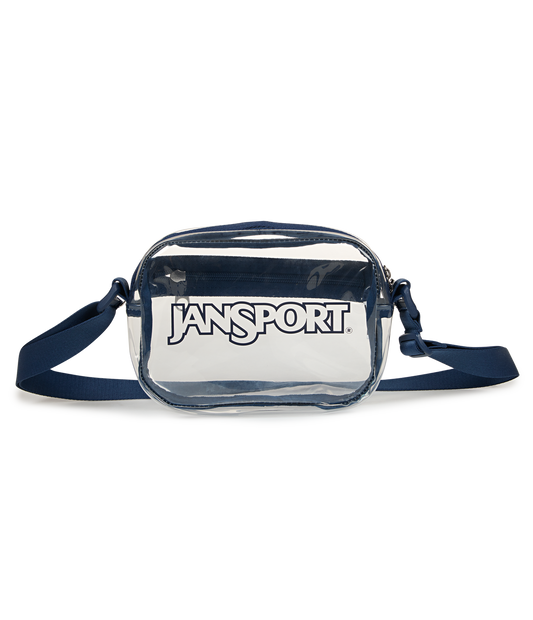 Clear Crossbody - Navy