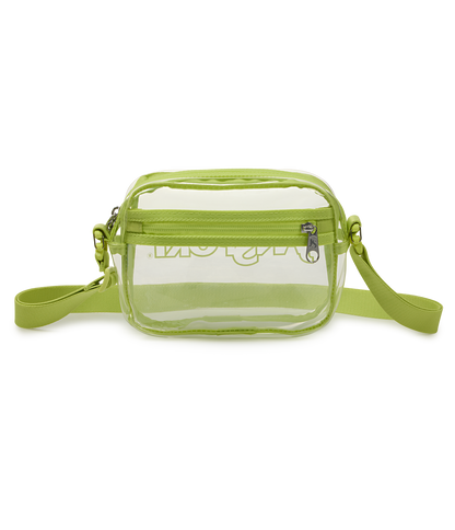 Clear Crossbody - Citron Lime