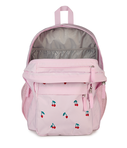 Big Plans - Pink Ice Cherry Embroidery