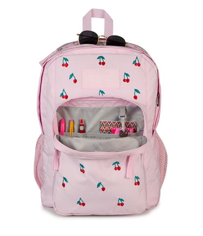 Big Plans - Pink Ice Cherry Embroidery