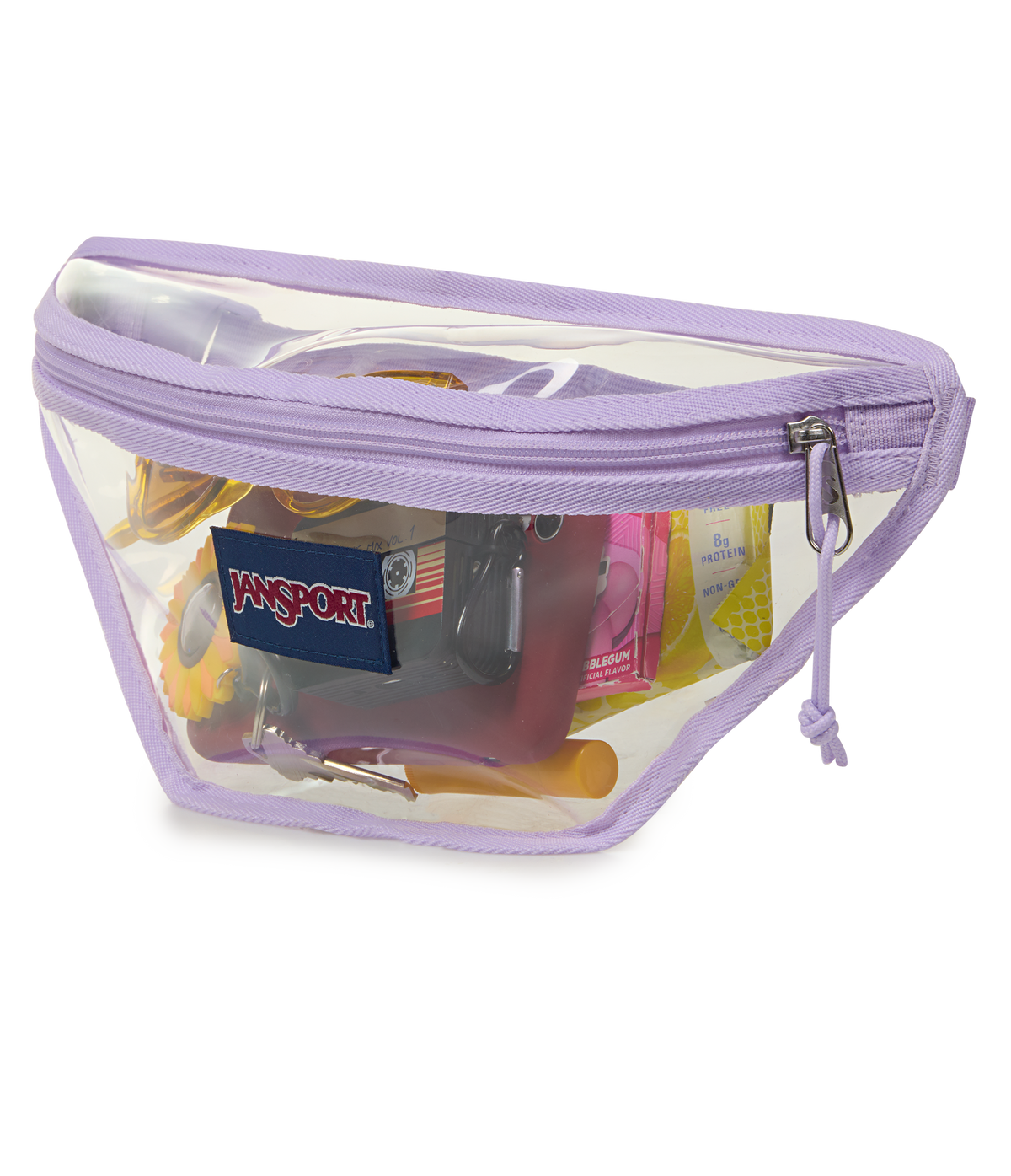 Clear Waistpack - Pastel Lilac