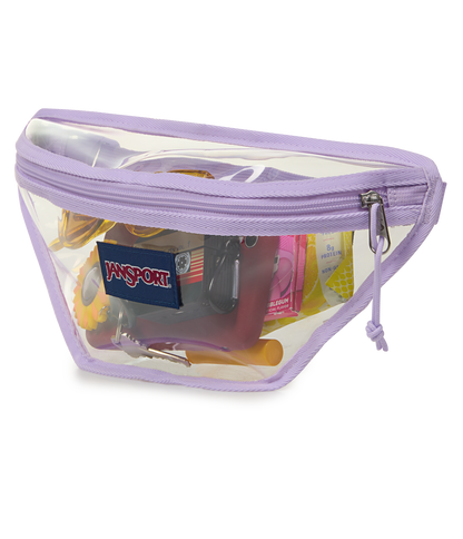 Clear Waistpack - Pastel Lilac