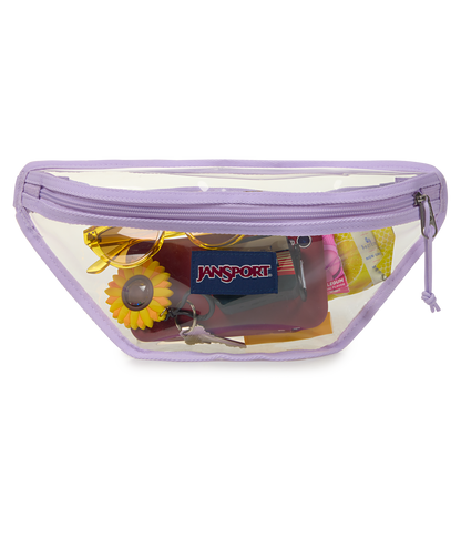 Clear Waistpack - Pastel Lilac