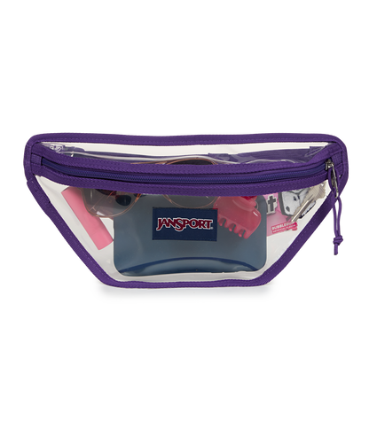 Clear Waistpack - Grape Jelly