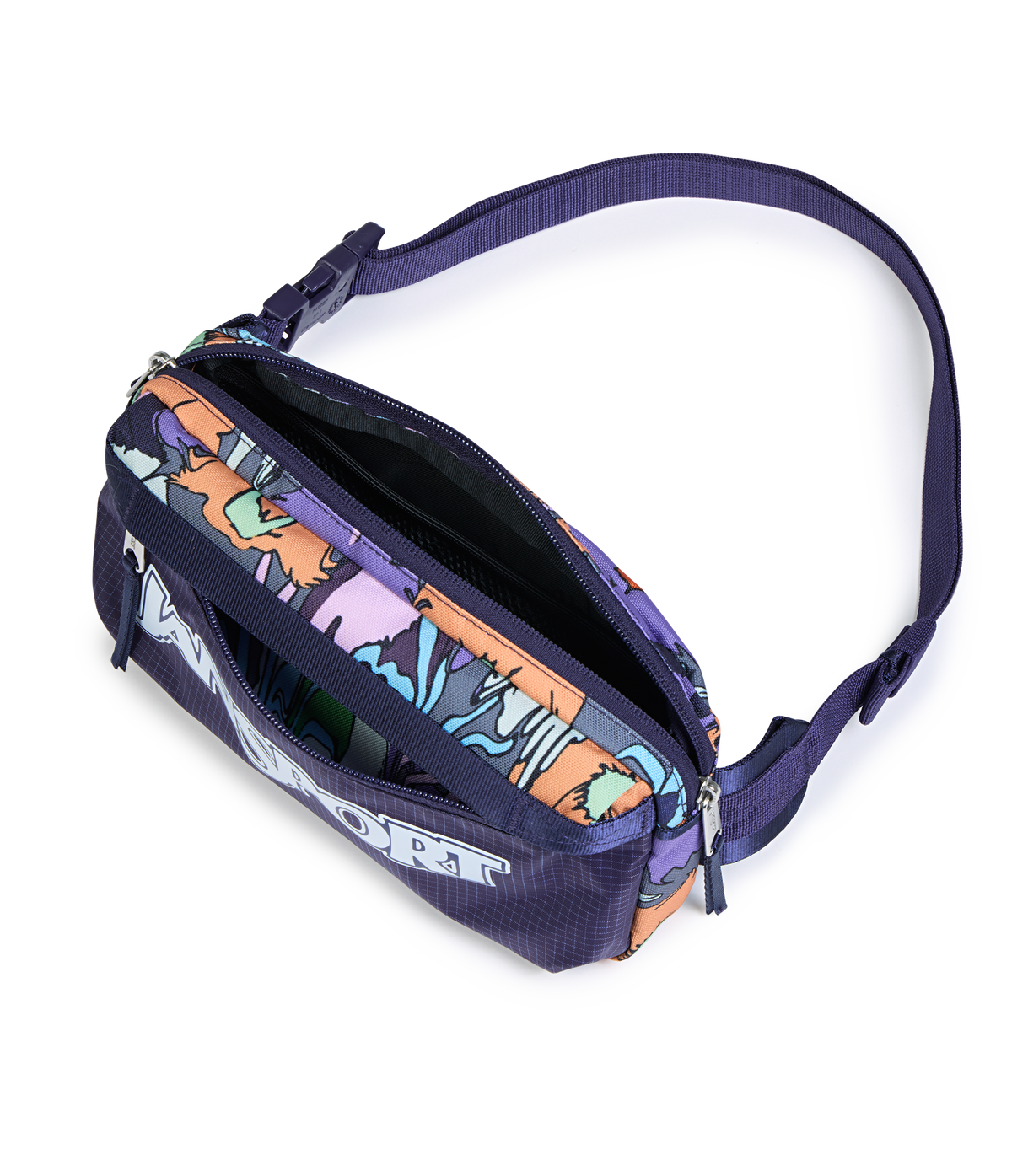 Washington Waistpack - Melted Blooms Yellow