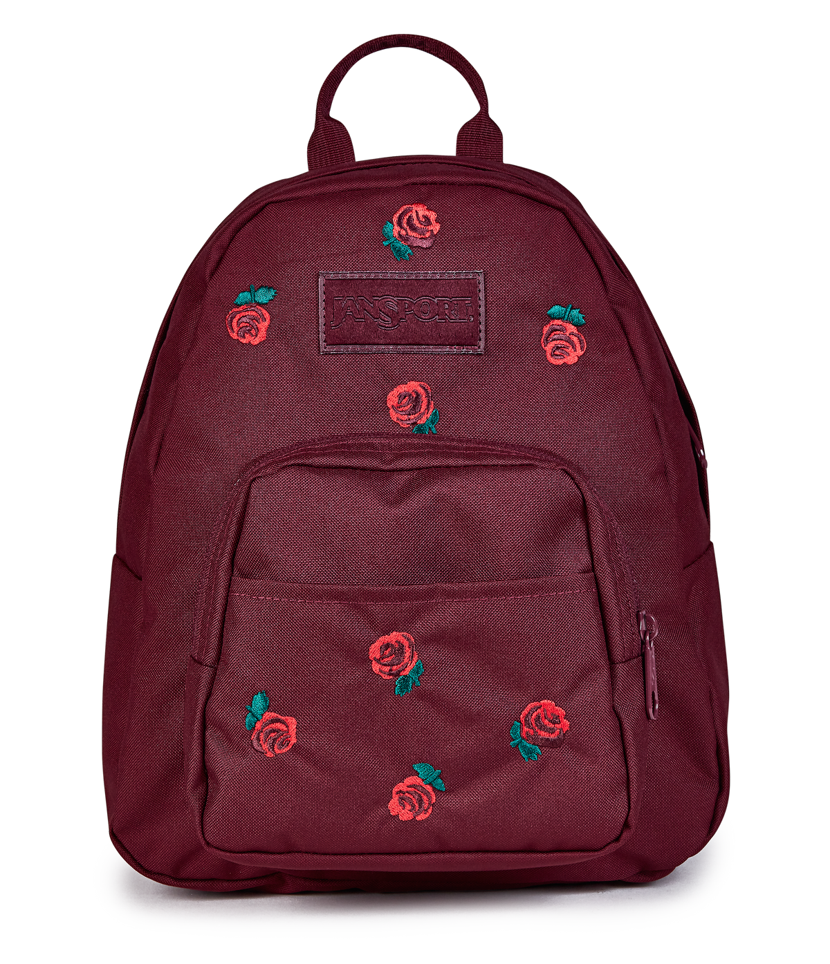 Half Pint FX Mini Backpack - Just A Rose Embroidery Cherry Lacquer
