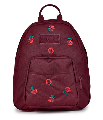 Half Pint FX Mini Backpack - Just A Rose Embroidery Cherry Lacquer